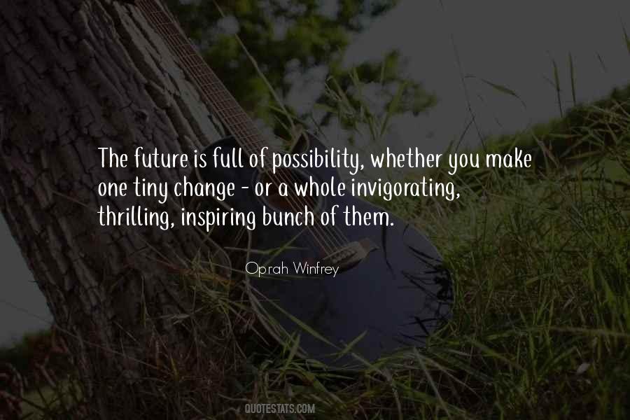 Change Inspiring Quotes #1750448