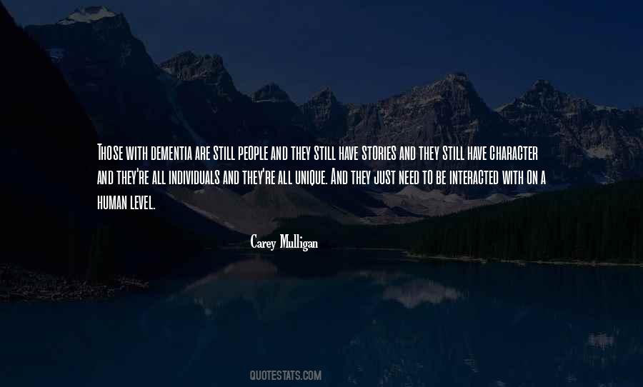 People Are Unique Quotes #1186860