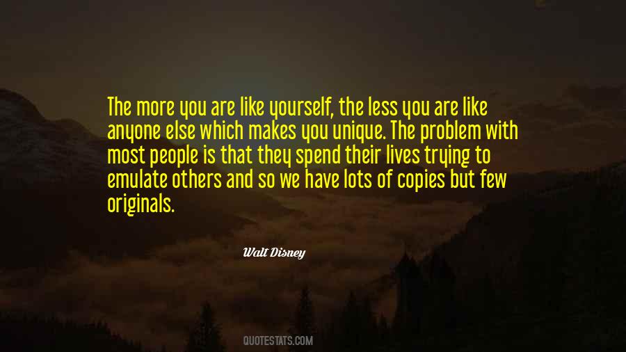 People Are Unique Quotes #1215501