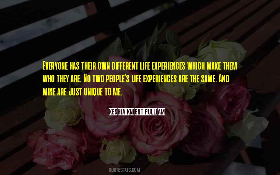 People Are Unique Quotes #359389