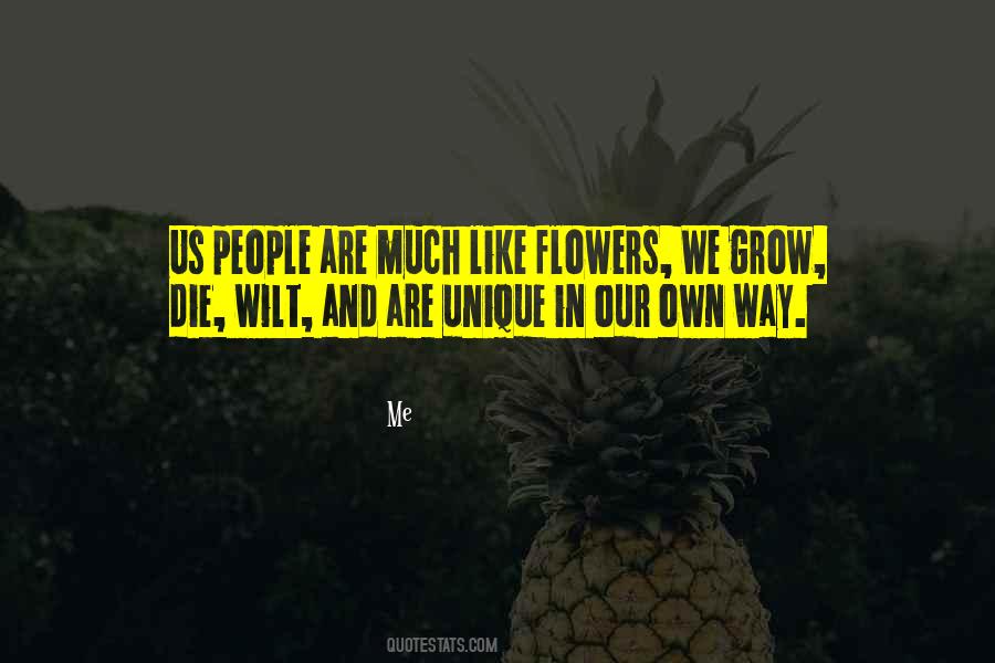 People Are Unique Quotes #554947