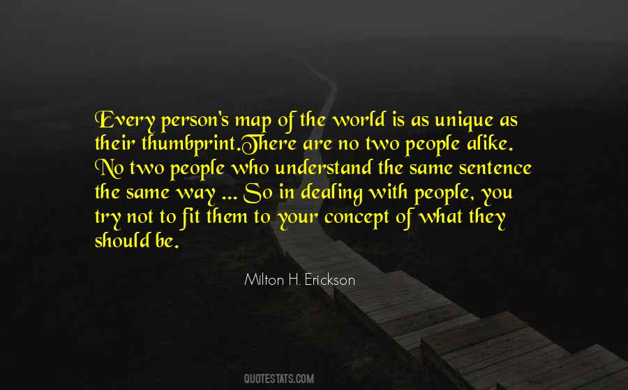 People Are Unique Quotes #987999