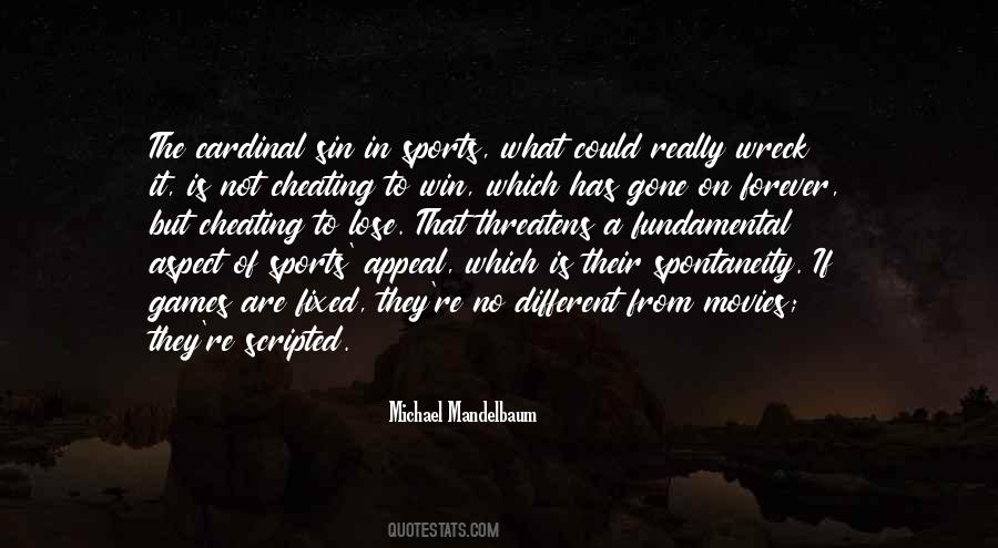 Win By Cheating Quotes #1026211