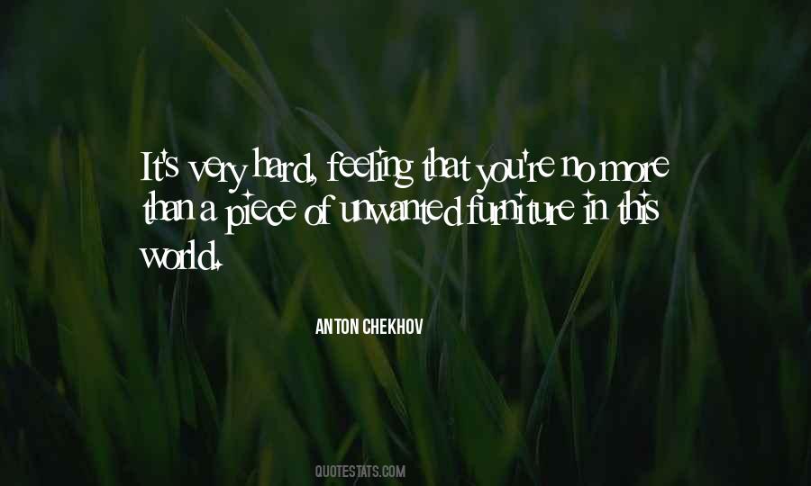 Feeling So Unwanted Quotes #1720281