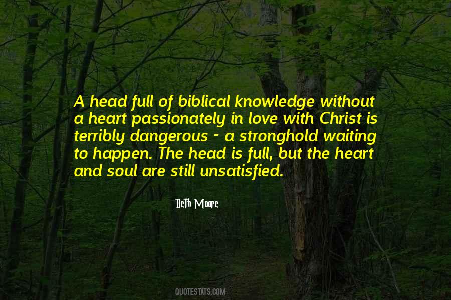 Head To Heart Quotes #286730