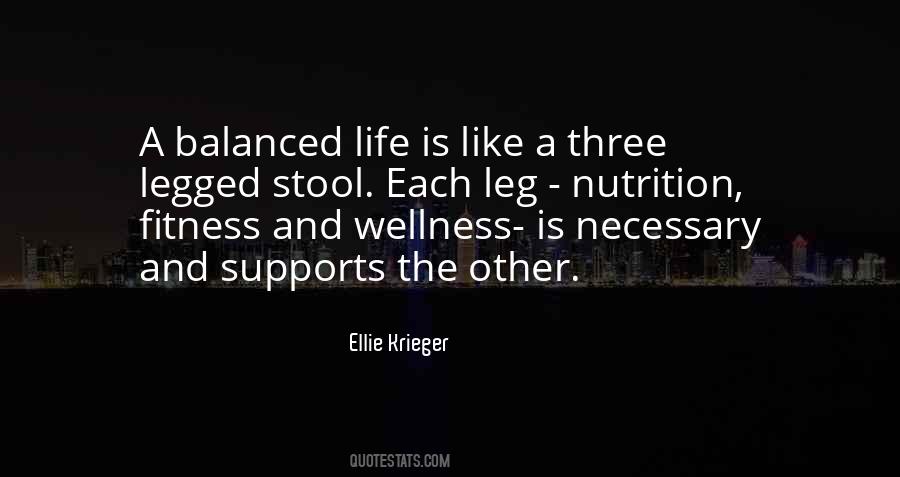 Life Is Not Balanced Quotes #1249726