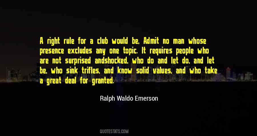 No Values Quotes #1173772