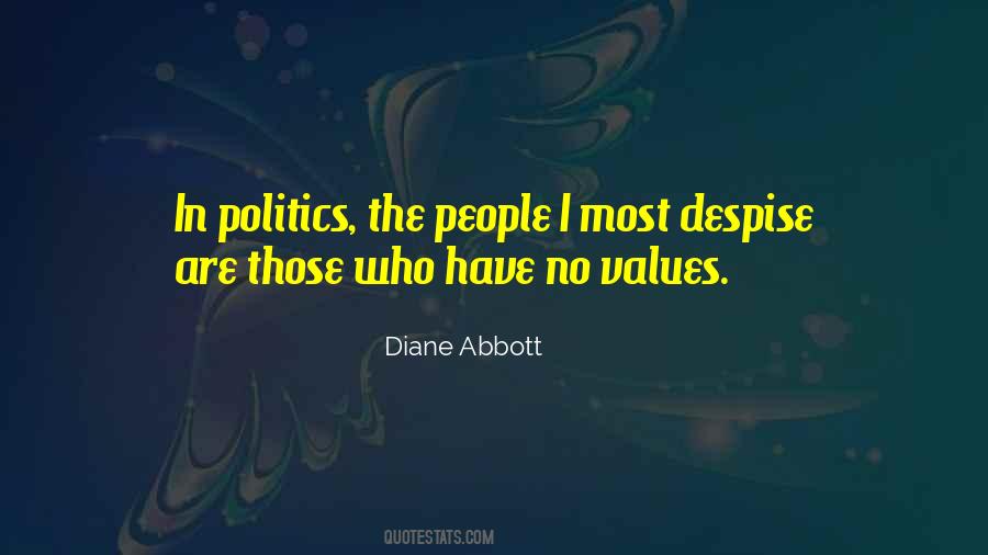 No Values Quotes #1590448