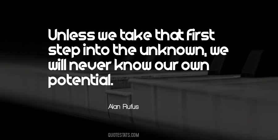 Know The Unknown Quotes #119461