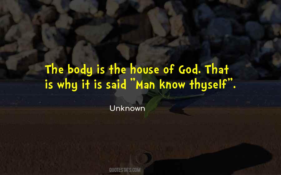 Know The Unknown Quotes #17264
