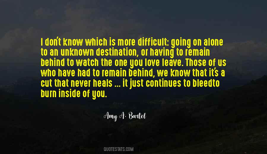 Know The Unknown Quotes #77456