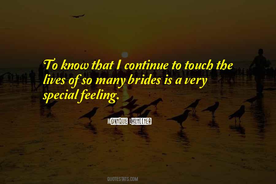 Feeling Special Quotes #1048585