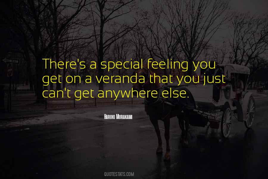 Feeling Special Quotes #1367907