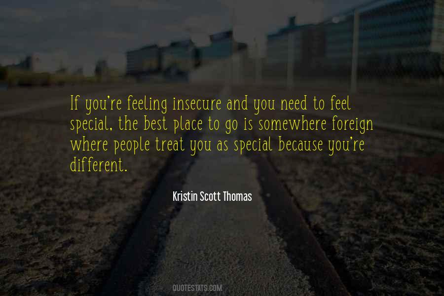 Feeling Special Quotes #165495