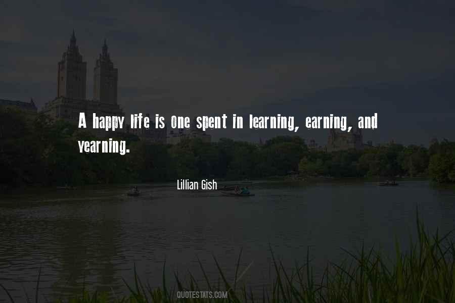 Learning To Be Happy Quotes #1791324