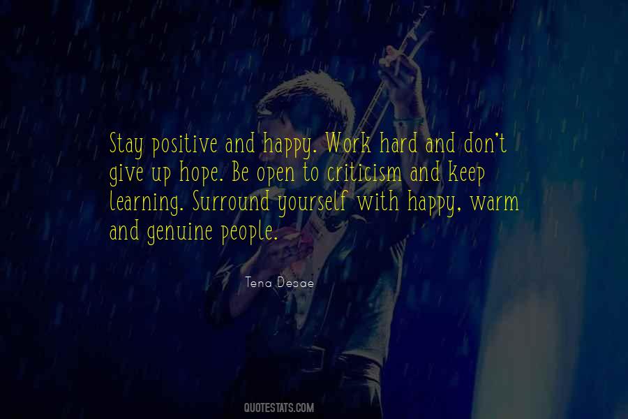 Learning To Be Happy Quotes #464631