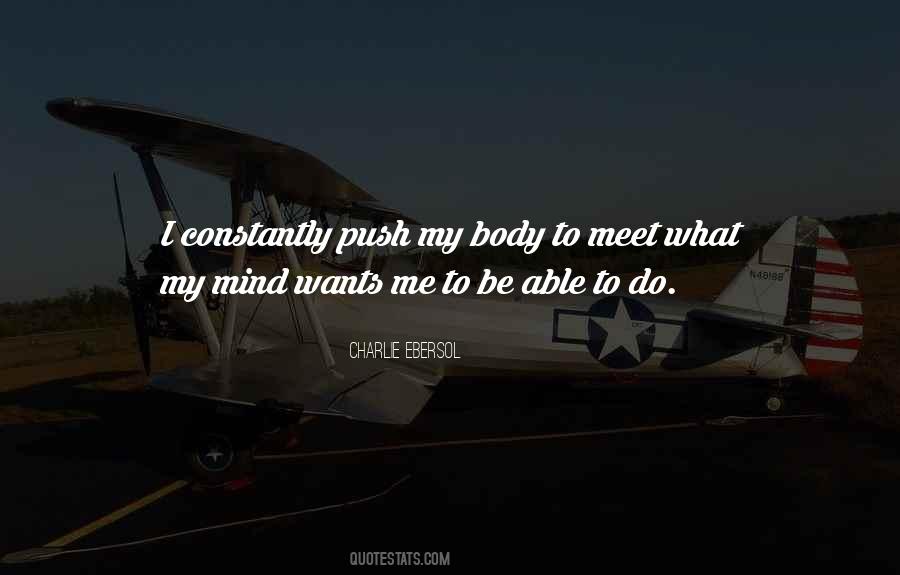 I Will Push You Quotes #117571
