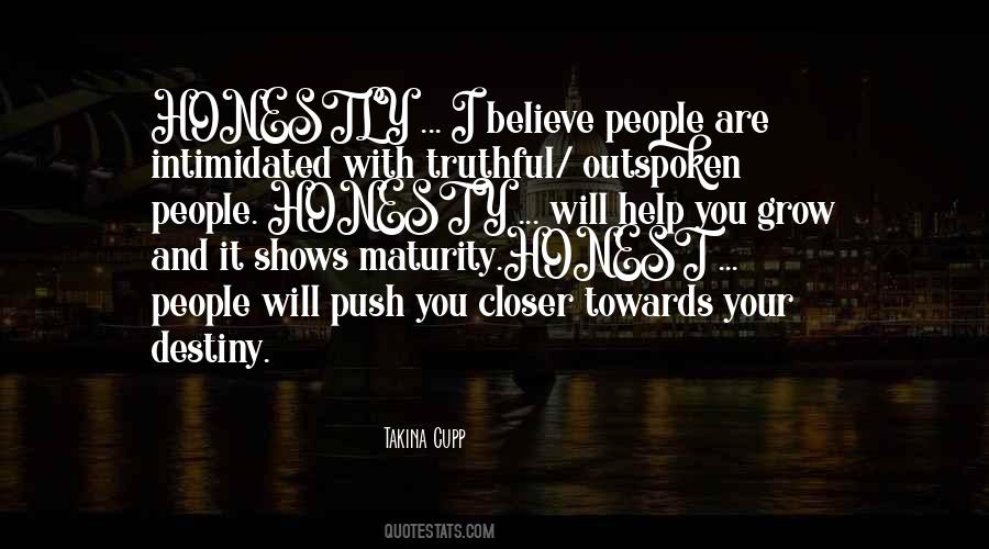 I Will Push You Quotes #1704807