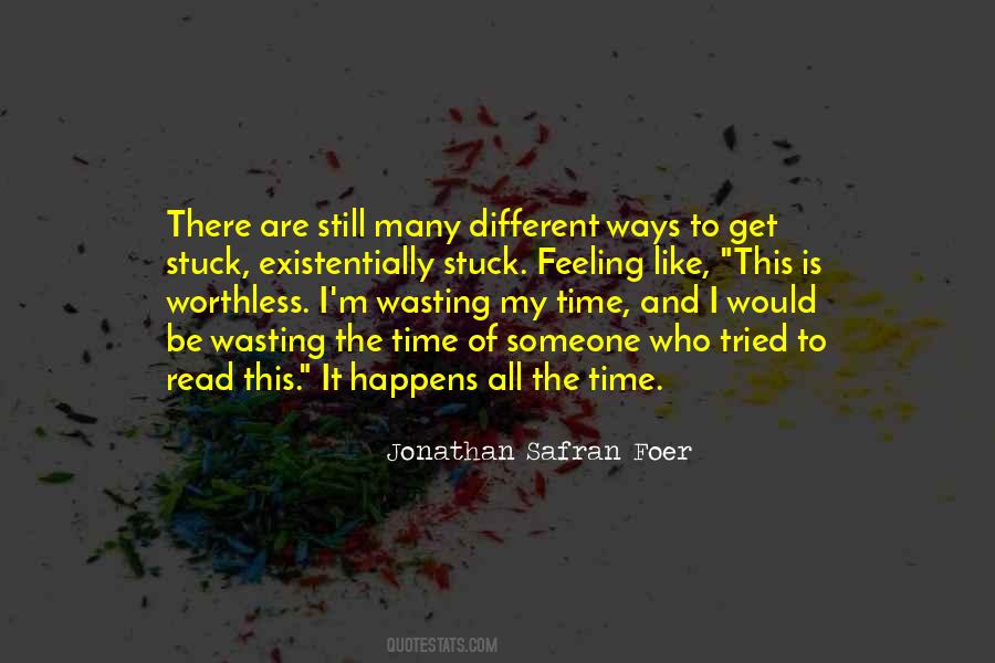 Feeling Stuck Quotes #1280070