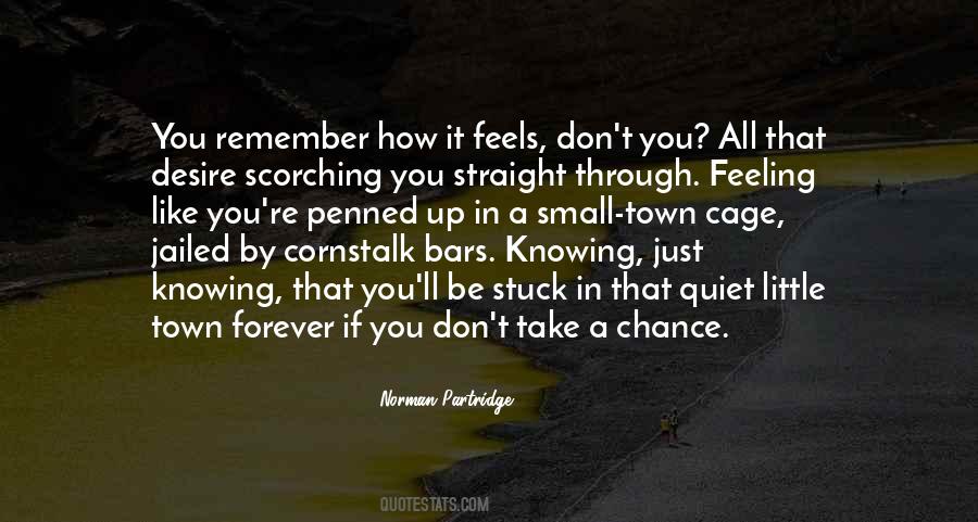 Feeling Stuck Quotes #1613639