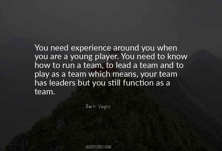 Young Team Quotes #314154