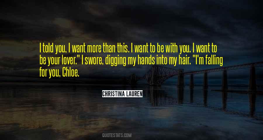 Be My Lover Quotes #1018265