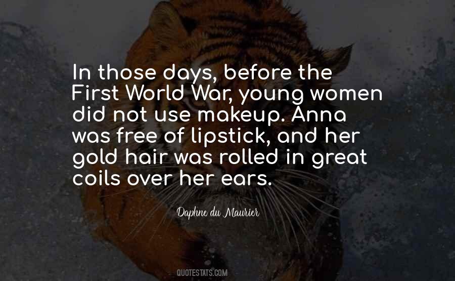 Gold Makeup Quotes #1448532