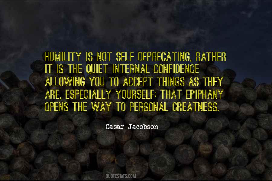 Personal Greatness Quotes #1456565