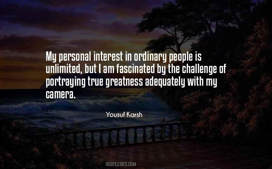 Personal Greatness Quotes #1737784