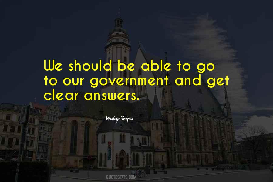 Should Be Clear Quotes #404605