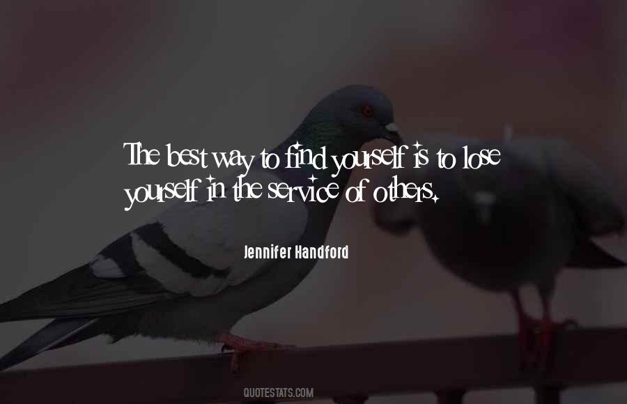 In Service Of Others Quotes #322519