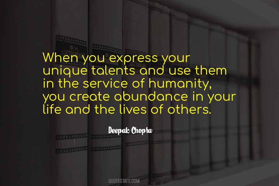 In Service Of Others Quotes #517648