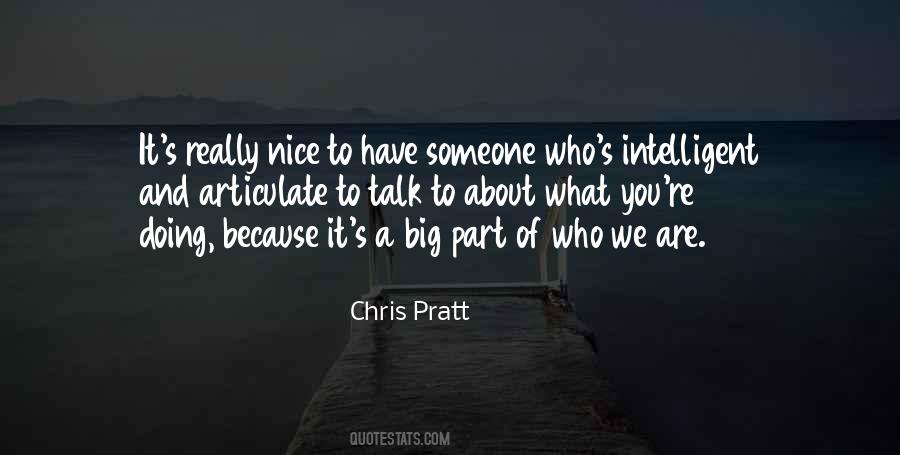 Nice Talk Quotes #111921