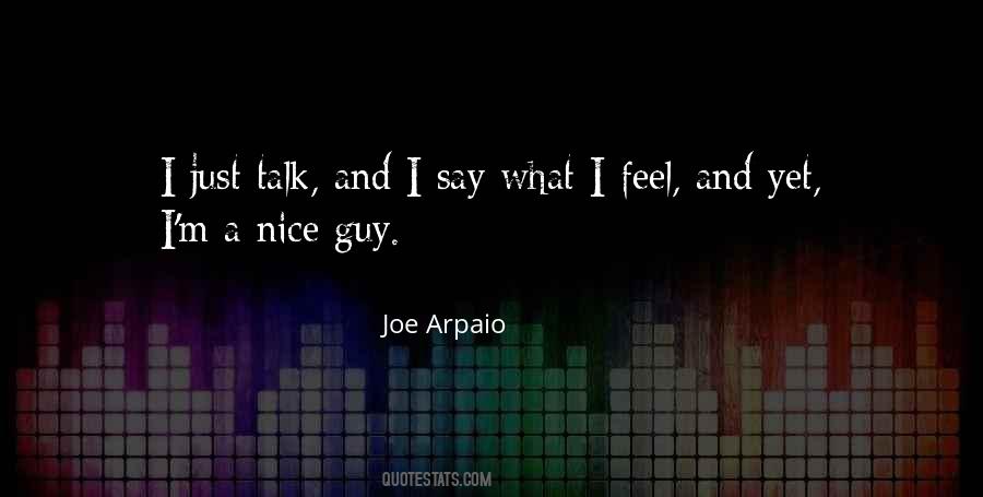 Nice Talk Quotes #1643269