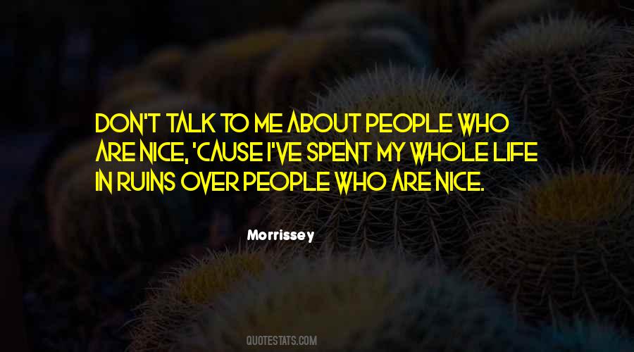 Nice Talk Quotes #719106