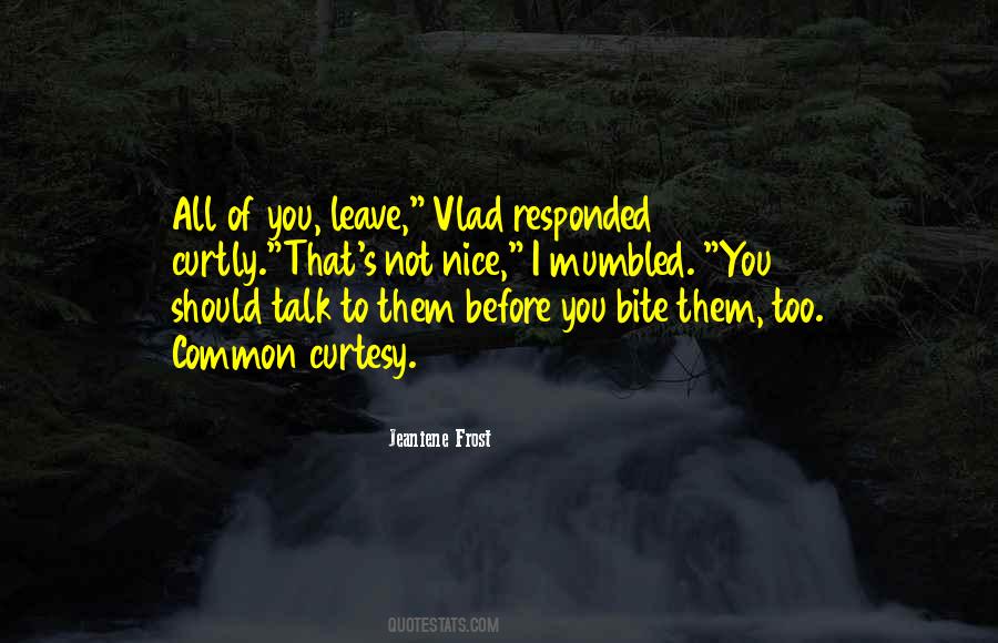 Nice Talk Quotes #828184