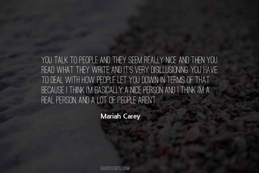 Nice Talk Quotes #831479