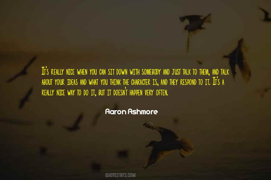 Nice Talk Quotes #881500