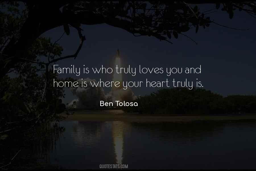 Family Loves You Quotes #1841119