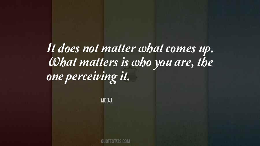 It Does Not Matter Quotes #1526875