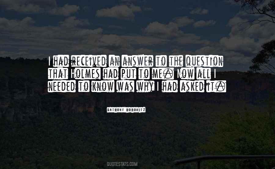 Why Question Quotes #1085065