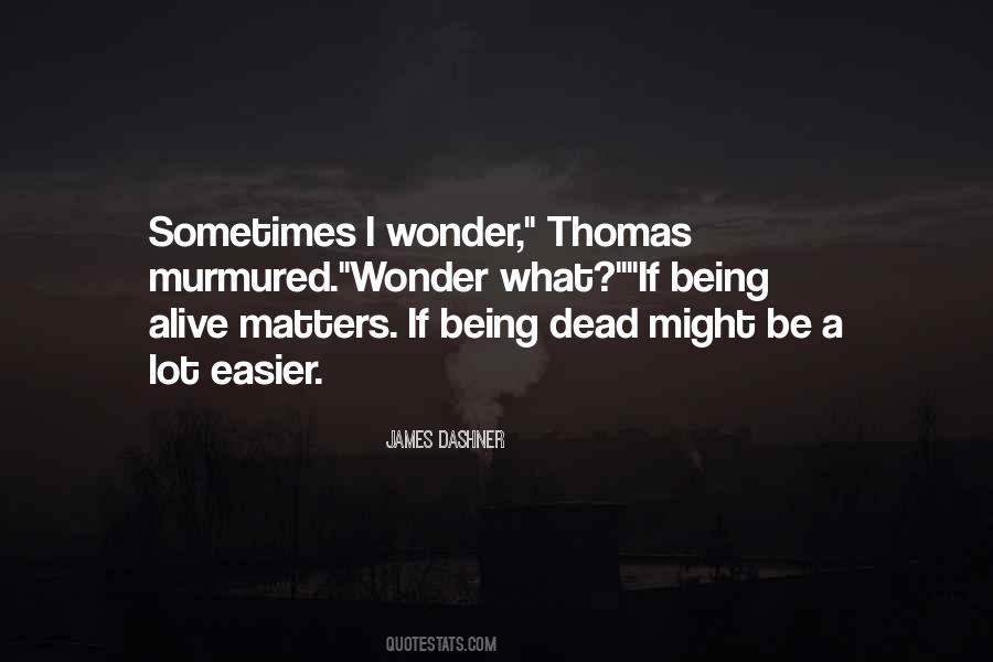 I Wonder A Lot Quotes #1055105