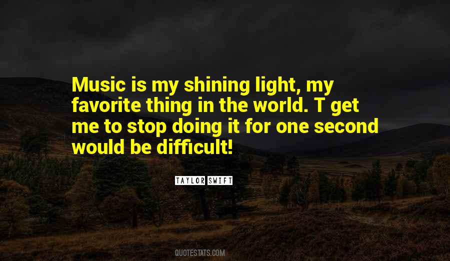 Music Light Quotes #230954