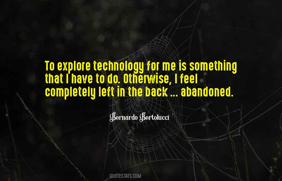 Abandoned Me Quotes #1561037