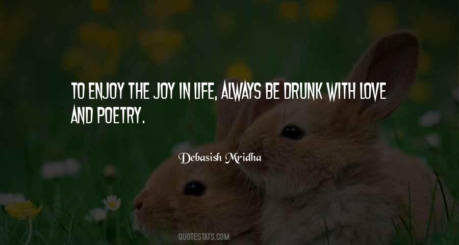 Joy Poetry Quotes #1417130