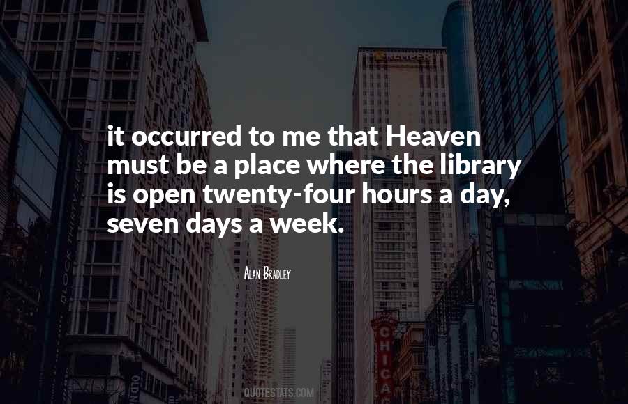 Quotes About The Seven Days #1219153