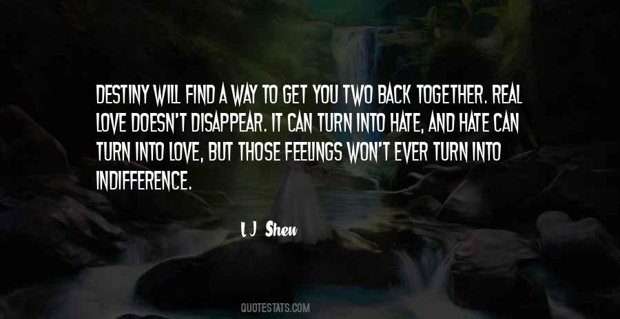 Feelings Disappear Quotes #1217740