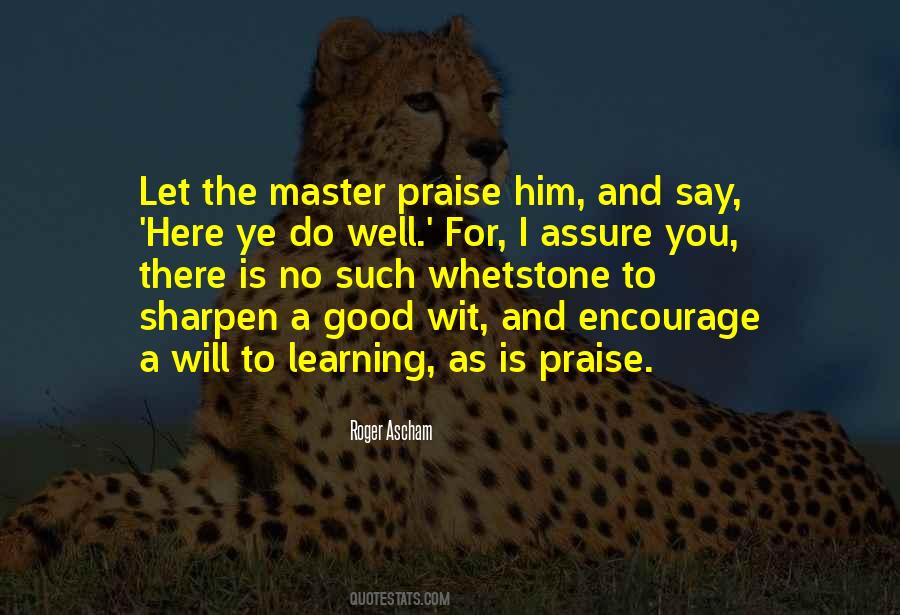 I Will Praise You Quotes #1727026