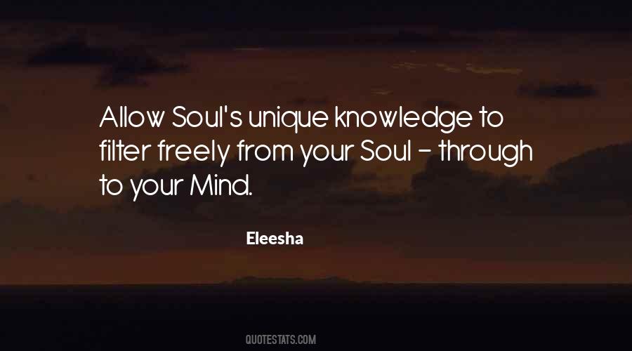 Unique Soul Quotes #1665389