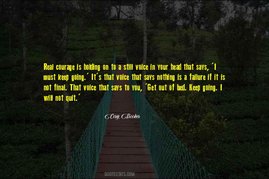 Still Holding On Quotes #333966